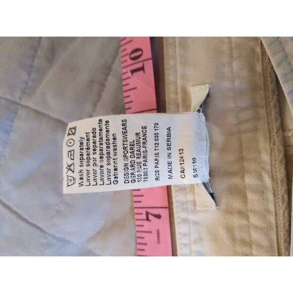 Gerard Darel Women's Fr Sz 42/US Sz 10 Straight Leg Khaki Pants - Picture 4 of 6